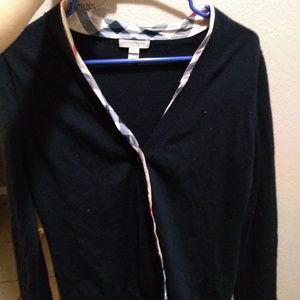 burberry cardigan